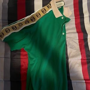 Gucci Jacquard Polo Shirt XL